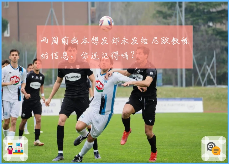 两周前我本想发却未发给尼欧教练的信息，你还记得吗？